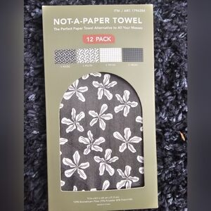 Not-A-Paper Towel 11 Pack - Black/White Designs